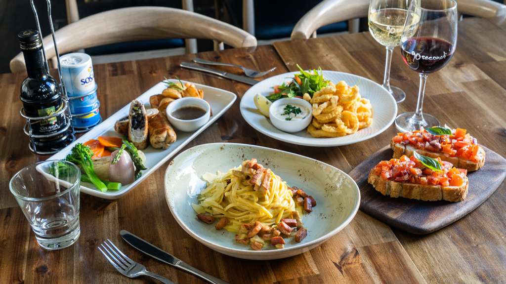 Two Courses with Wine at Award-Winning Italian Restaurant $49