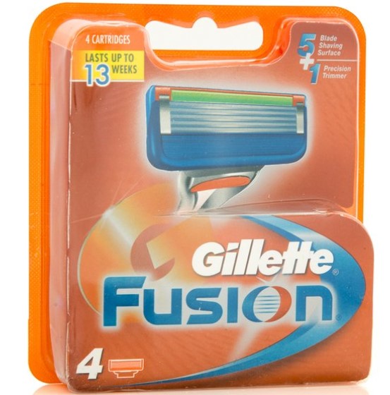 2 x Gillette Fusion Razor Cartridges 4pk $32.98 (Don’t pay $49.70)