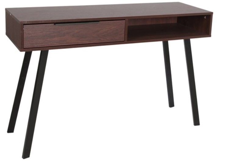 Atlanta Executive Desk, Walnut/Black $149.97 (RRP$299.95)