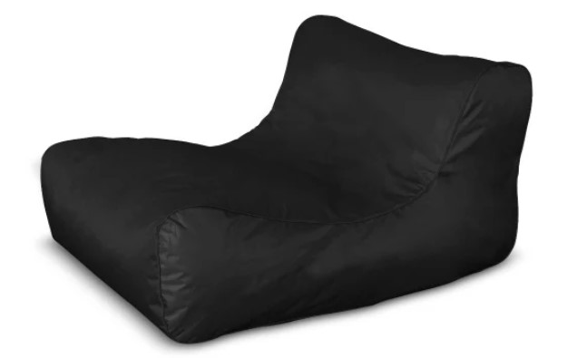 Ovela Luxe Bean Bag Lounger (Black) $39 + FREE SHIPPING (Was $59)