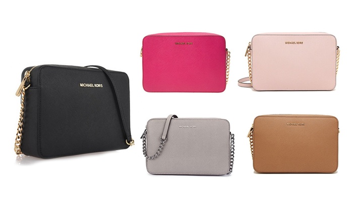 $179 for a Michael Kors Jet Set Large Saffiano Leather Crossbody Bag (Don’t Pay $270)
