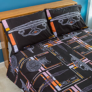 Star Trek TNG LCARS Duvet Cover and Pillowcases