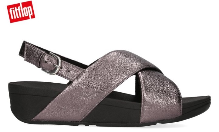 Fitflop Women’s Lulu Molten Metal Sandals – Pewter $79.99 (Don’t pay $149.95)