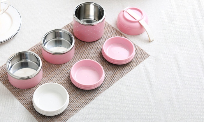 From $19 for a Thermal Lunch Box in Layers in Choice of Colours