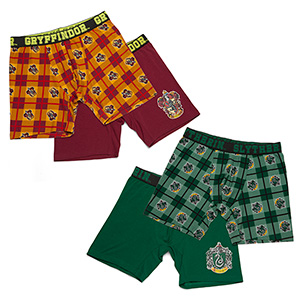 Harry Potter House Boxer Brief 2pk $23.97 (Was$29.99)