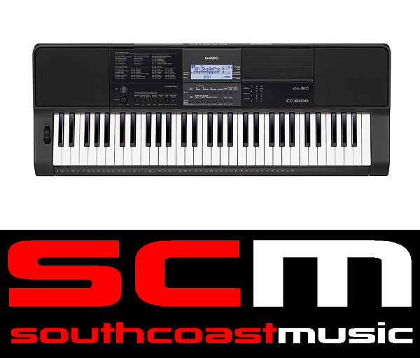 Casio CTX800 Touch Responsive Digital Music Keyboard CT-X800 with AiX Sounds $379.00