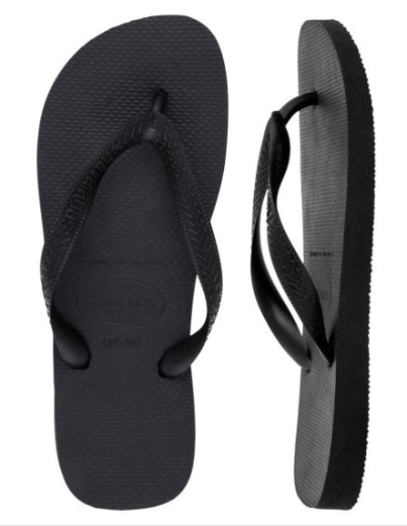 Havaianas Top Thongs – Black $14.99 (Don’t pay $25)