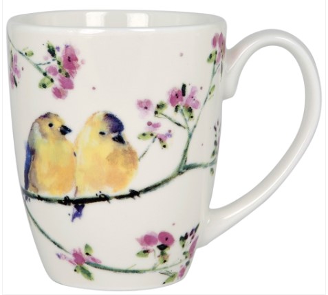 40% OFF Ashdene Coupe Mug-Blossom Birds $6 (RRP$9.99)