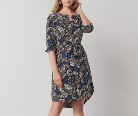 Patchwork Animal Print Dress $129.95