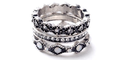 73% off Statement Jewellery Stainless Steel Fireball Ring $15 (RRP$55)