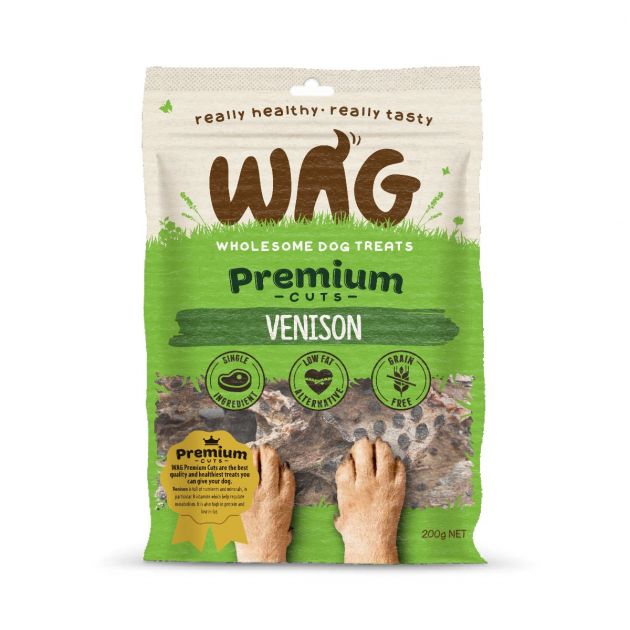 20% OFF WAG Venison 200g Dog Treat $15.99 (RRP$19.99)