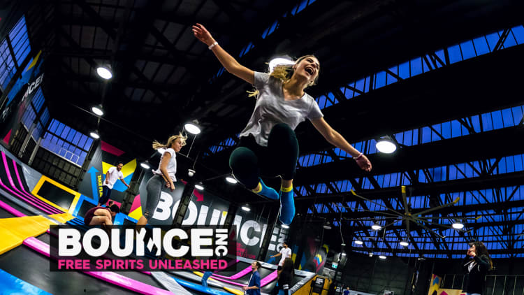 Up to 37% Off a One-Hour Trampoline Session with Socks – Six Great Locations! From $12.50 (VALUED AT $19.80)