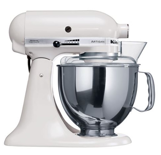 KitchenAid Artisan KSM150 White Mixer $499.00 (RRP:$879.00)