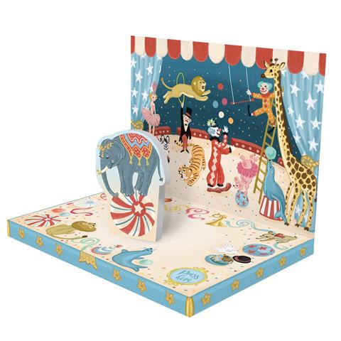 Music Box Cards Circus Adventure Music Box Card $16.00