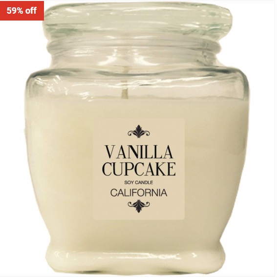 59% OFF The Soi Candle Co. 510g Vanilla Cupcake Candle $15 (RRP$37)