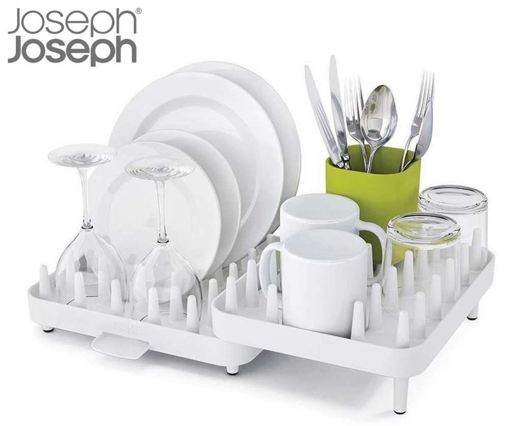 Joseph Joseph Connect Adjustable Dishrack – White $49.95