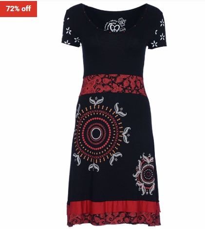 72% OFF Desigual Woman Knitted Short Sleeves Dress $49 (RRP$178)