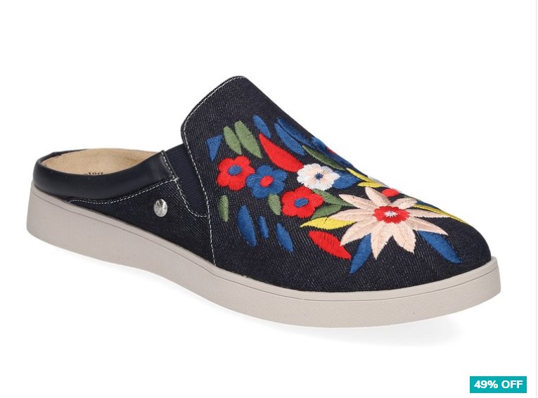 49% OFF Hush Puppies Women’s Mayflower Shoe – Midnight Embroidery $49.99 (Don’t pay $99.95)