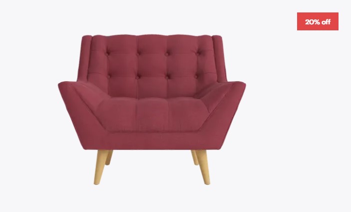 20% OFF Pia Armchair $479 (RRP$599)