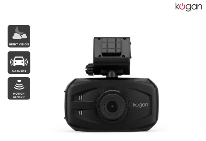 43% OFF Kogan Full HD Dash Camera Video Recorder with ADAS $79 (Was $139)