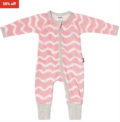 58% OFF Bonds Zip Wondersuit Summer Wave $10.50 (RRP$24.95)