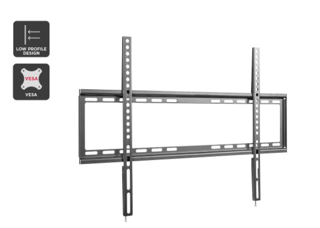 Kogan Low Profile Fixed Wall Mount for 32″ – 75″ TVs $29