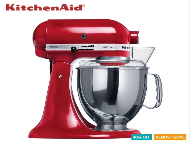 40% OFF KitchenAid KSM150 Artisan Stand Mixer – Empire Red $519 (Don’t pay $879)