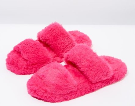 75% OFF Rubi Double Strap Fluff Slipper $5.00 (RRP$19.99)