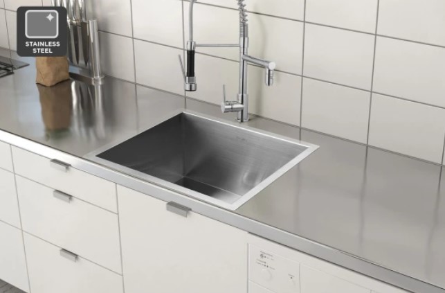 37% OFF Kromo Vironia 150S Kitchen Sink (46 x 40 x 24cm) $99 (Was $159)