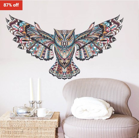 87% OFF Best Selling Removable Wall Stickers Owl Magic $11.95 (RRP$95)