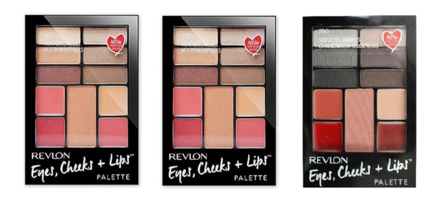 $14.95 for a Three-Pack of Revlon Eyes, Cheeks and Lips Palettes (Don’t Pay up to $94.35)