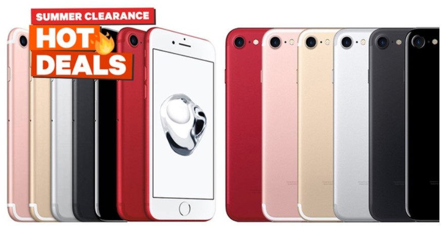 Refurbished Apple iPhone 7 in a Choice of Colour with Accessories: 32GB (from $619) or 128GB (from $689)