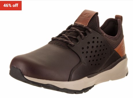 46% OFF Skechers Skechers Men’s Relven – Hemson – Wide Fit Casual Shoe $65 (RRP$119.99)