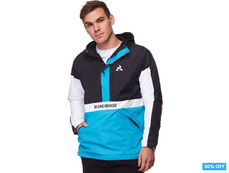 50% OFF Le Coq Sportif Men’s Mason Jacket – Black $59.95 (Don’t pay $119.95)