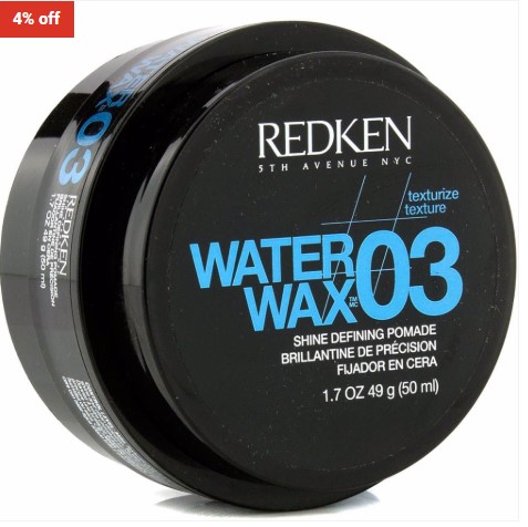 4% OFF Redken Water Wax 03 Shine Defining Pomade 1.7oz/50m $27 (RRP$28)