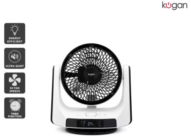 25% OFF Kogan DC Motor Circulator Small Fan $59 (Was $79)