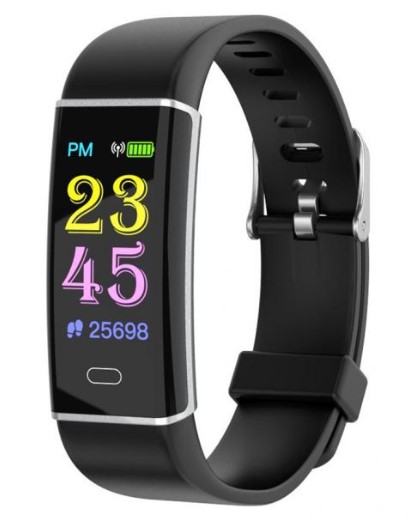 47% OFF Q02 Color Display Smart Bracelet with Blood Pressure Heart Rate Monitor A$14.97 (RRPA$28.46)