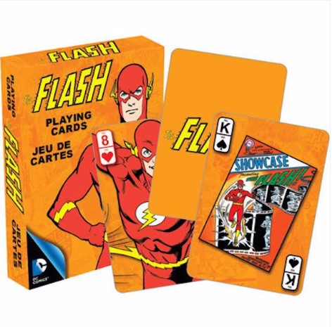 DC Comics The Flash Retro Playing Cards $12.50