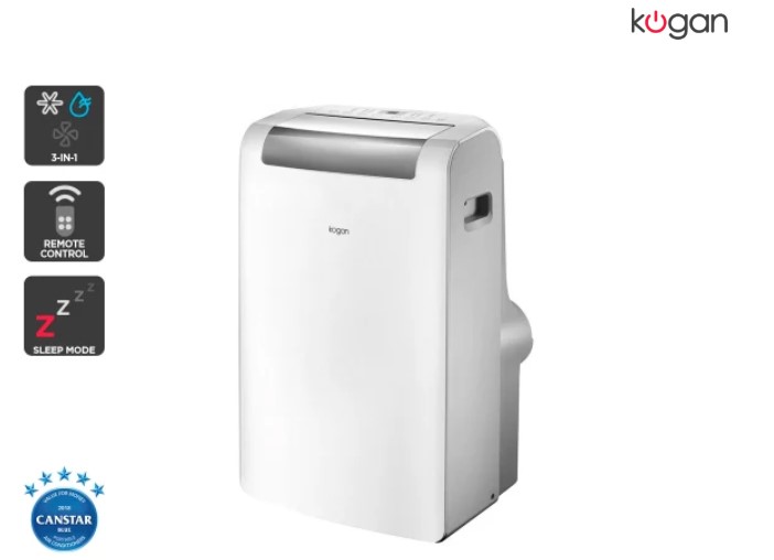 27% OFF Kogan 4.7kW Portable Air Conditioner (16,000 BTU) $399 (Was $549)