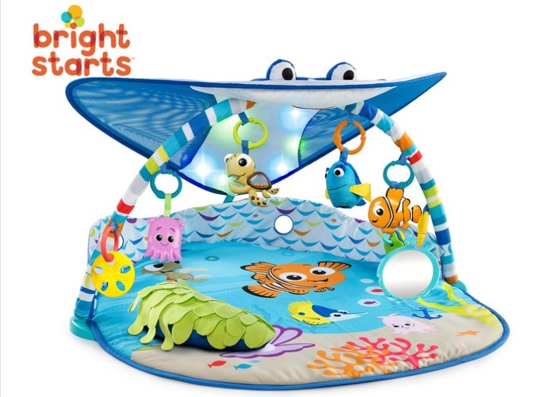 Bright Starts Mr Ray Ocean Lights Activity Gym – Finding Nemo $109.99