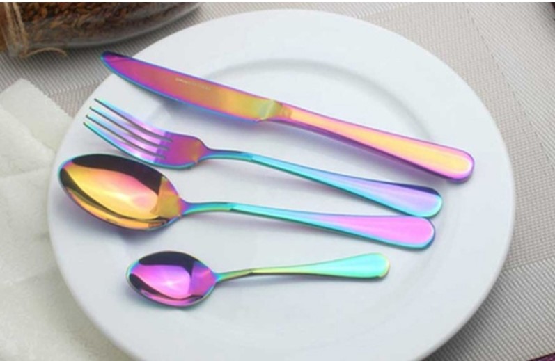 Holographic Design Cutlery Set: Eight-Piece ($19), 16-Piece ($32) or 32-Piece ($49)