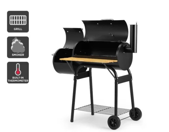 27% OFF Cookmaster Charcoal Smoker Grill BBQ $129 (Was $179)