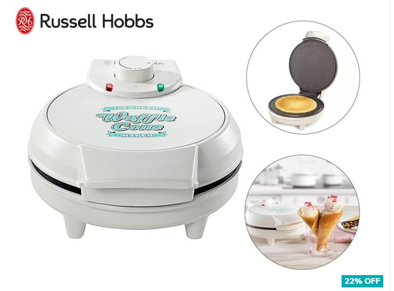 Russell Hobbs Ice Cream Waffle Cone Maker $38 (Don’t pay $49)