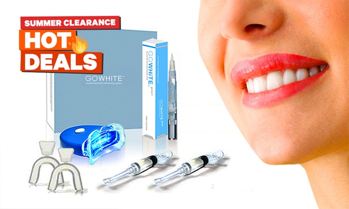 From $19.95 for a GoWhite Teeth Whitening Kits or Pens