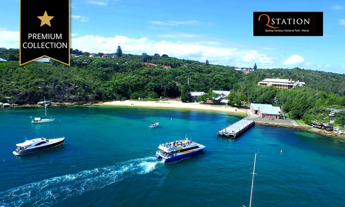 Manly: 4* Escape with Wine Q Station Sydney Harbour National Park Manly $179