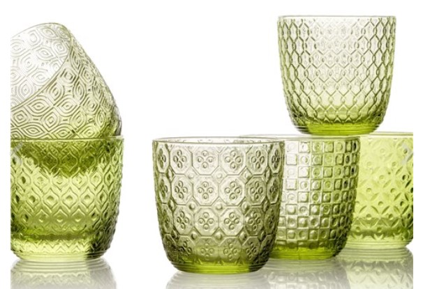 IVV by Noritake Sixties Green Tumbler Set of 6 $109.99 (RRP $151.00)