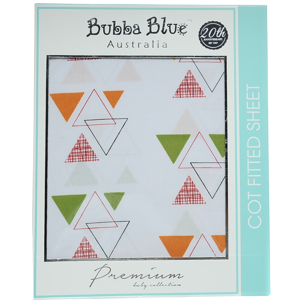 Bubba Blue Giraffica Cot Fitted Sheet $10