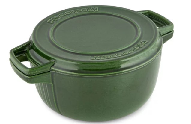 KitchenAid 3.8L Casserole – Ivy Green (KCPI40CRIG) $49 + Delivery (RRP $349.95)