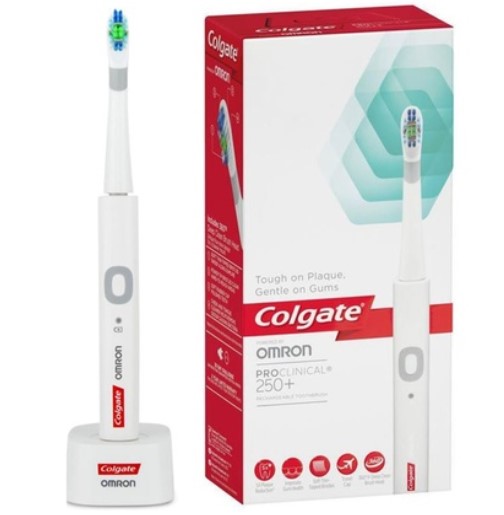 Colgate Pro Clinical 250+ Rechargeable Toothbrushes: One ($19.95) or Two ($38) (Don’t Pay up to $119.90)