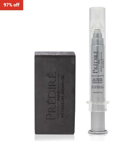 97% off Predire Paris Age-Defying Instant Wrinkle Treatment & Purifying Mud Soap Set $29 (RRP$961)